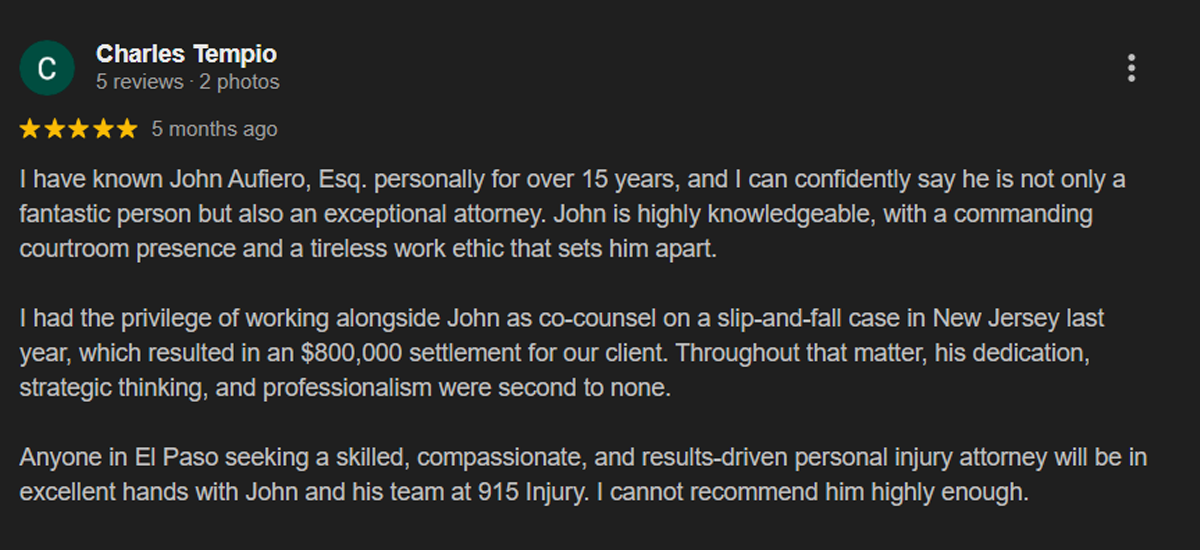 Client Review