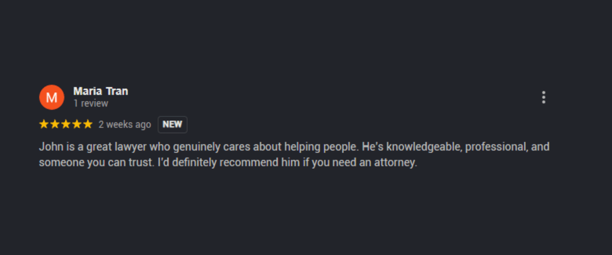 Maria Tran Review
